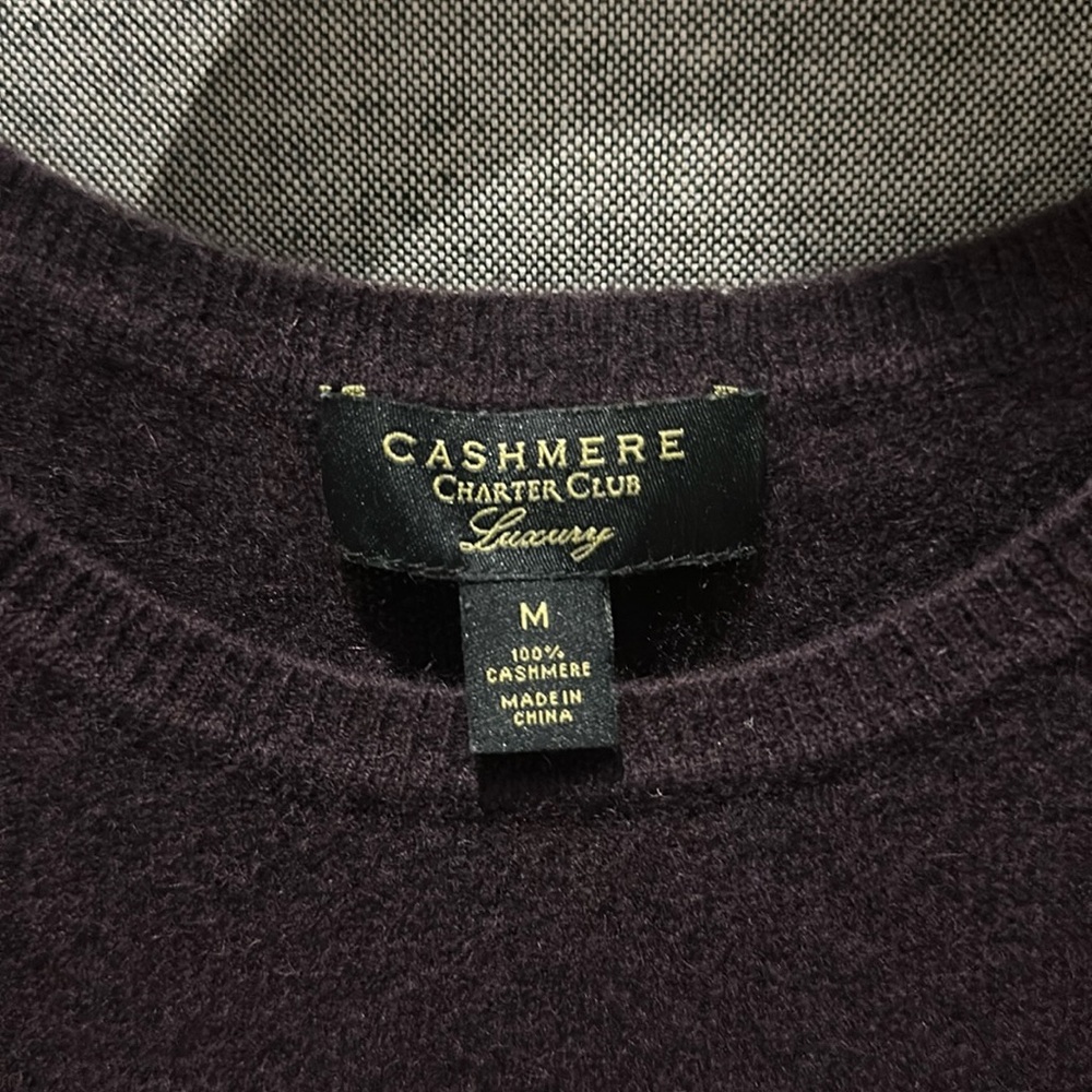 burgundy cashmere sweater